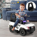 Kids Police Ride-On Car Toy with Lights, Sounds, Megaphone, and Music Magic Cars 8