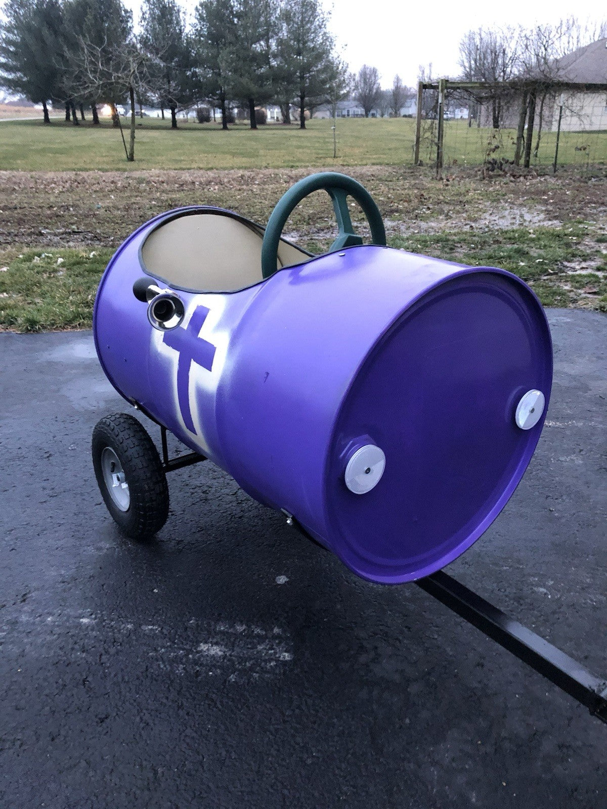 Kids Pull Behind Barrel Trains, Custom Barrel Cars, Barrel Rides for ...