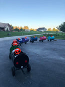 Kids Pull-Behind Barrel Trains and Custom Barrel Cars Ride-On Toys for ATV and Tractor Magic Cars 2