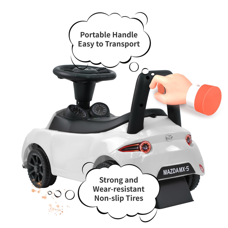 Toddler Push Ride-On Car Toy Stroller Alternative Supports Up to 50 lbs Ages 1-4 Magic Cars 3