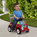 Children's Push Cart with Horn, Music, and Storage for Boys and Girls Magic Cars 4