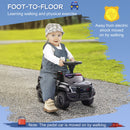 Kids Push Ride-On Police Car with Horn for Ages 18 Months to 5 Years, Black Magic Cars 5