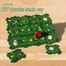 DIY Electric Puzzle Car Track Set for Kids Ages 3-6 with Automatic Features Magic Cars 1