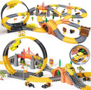 Kids Race Track Set with Electric Cars 342 Pieces for Fun and Learning Ages 3-7 Magic Cars 2