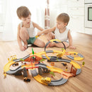 Kids Race Track Set with Electric Cars 342 Pieces for Fun and Learning Ages 3-7 Magic Cars 5