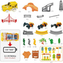 Kids Race Track Set with Electric Cars 342 Pieces for Fun and Learning Ages 3-7 Magic Cars 7