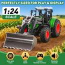 Remote Control Farm Tractor Toy for Kids with Lights and Sounds Magic Cars 2