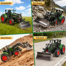 Remote Control Farm Tractor Toy for Kids with Lights and Sounds Magic Cars 3