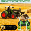 Remote Control Farm Tractor Toy for Kids with Lights and Sounds Magic Cars 5