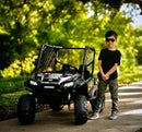 24V Battery-Powered Kids Realtree Camo UTV Ride-On Toy with Remote Control for Boys 3+ Magic Cars 8