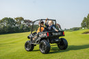 24V Battery-Powered Kids Realtree Camo UTV Ride-On Toy with Remote Control for Boys 3+ Magic Cars 9