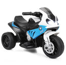 6V Electric Licensed BMW Kids 3-Wheel Ride-On Trike with Music Magic Cars 4