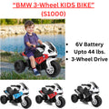 6V Electric Licensed BMW Kids 3-Wheel Ride-On Trike with Music Magic Cars Variant 0