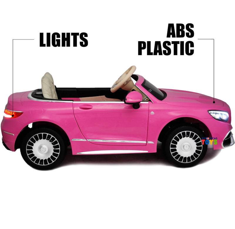 Kids Ride-On Car with MP4 Screen and Bluetooth Licensed Mercedes-Benz Maybach in Multiple Colors Magic Cars 10