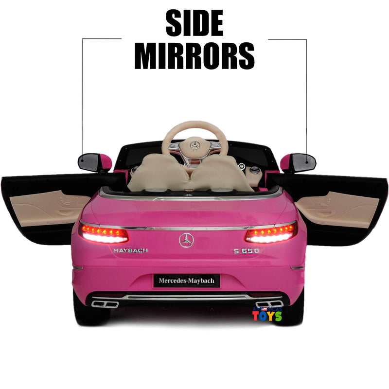 Kids Ride-On Car with MP4 Screen and Bluetooth Licensed Mercedes-Benz Maybach in Multiple Colors Magic Cars 12
