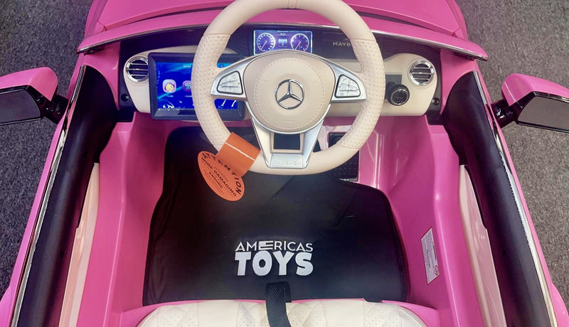 Kids Ride-On Car with MP4 Screen and Bluetooth Licensed Mercedes-Benz Maybach in Multiple Colors Magic Cars 20