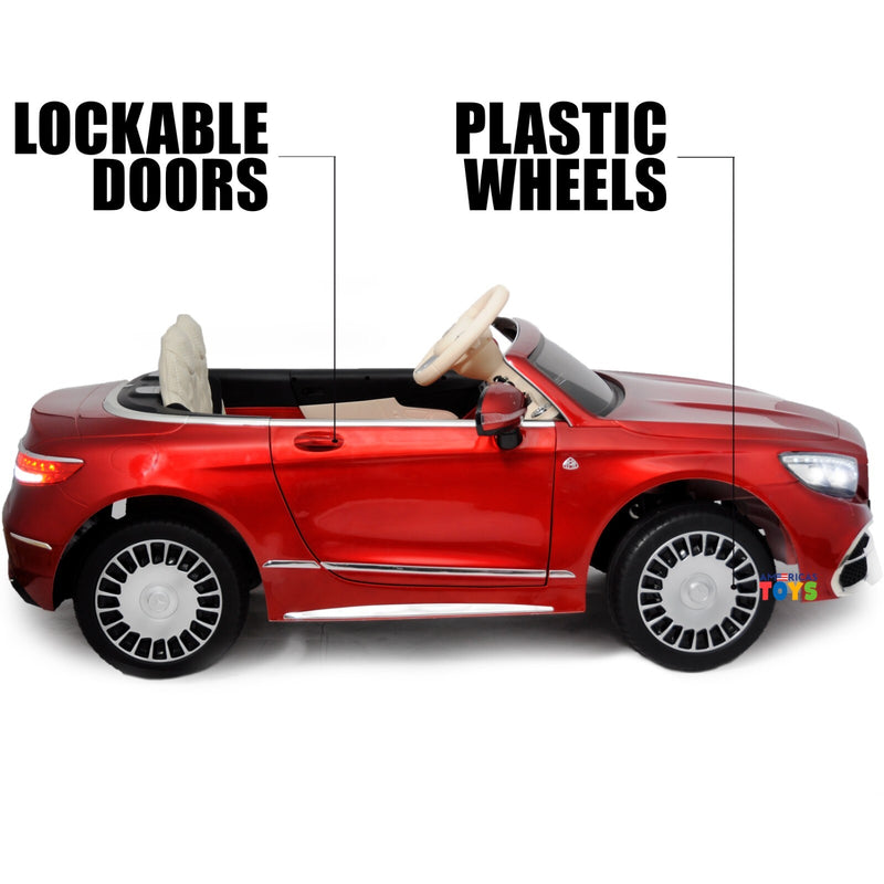 Kids Ride-On Car with MP4 Screen and Bluetooth Licensed Mercedes-Benz Maybach in Multiple Colors Magic Cars 6