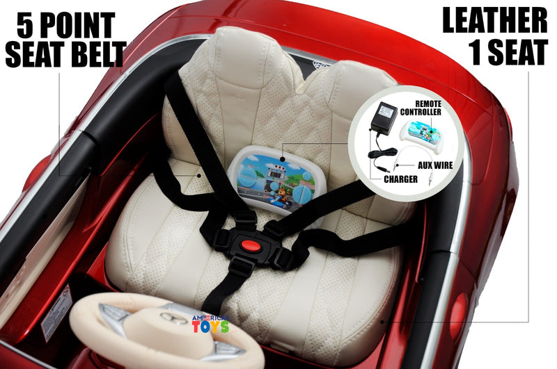 Kids Ride-On Car with MP4 Screen and Bluetooth Licensed Mercedes-Benz Maybach in Multiple Colors Magic Cars 7