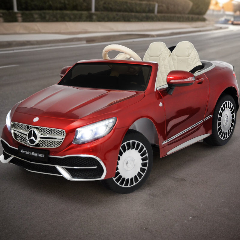 Kids Ride-On Car with MP4 Screen and Bluetooth Licensed Mercedes-Benz Maybach in Multiple Colors Magic Cars Variant 0