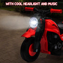 Battery-Powered Kids 3-Wheel Ride-On Motorcycle with LED Headlight and Bubble Function Magic Cars 16