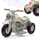Battery-Powered Kids 3-Wheel Ride-On Motorcycle with LED Headlight and Bubble Function Magic Cars 17