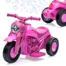 Battery-Powered Kids 3-Wheel Ride-On Motorcycle with LED Headlight and Bubble Function Magic Cars Variant 0