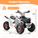 6V Battery-Powered Motorized Kids Ride-On 4-Wheeler ATV Quad Toy Car Magic Cars 1