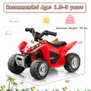 6V Electric Ride-On ATV for Toddlers Battery-Powered 4-Wheeler Vehicle Magic Cars 6