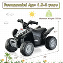 6V Electric Ride-On 4-Wheeler ATV for Toddlers Battery-Powered Vehicle Magic Cars 6