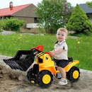 Ride-On Kids Bulldozer Toy Truck with Adjustable Bucket for Ages 3 and Up Magic Cars 1