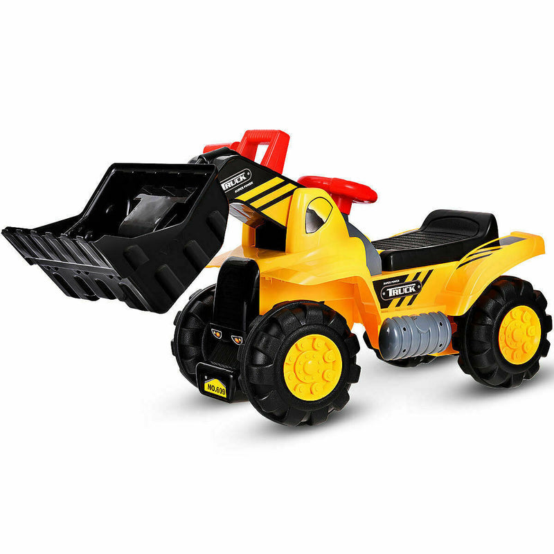 Ride-On Kids Bulldozer Toy Truck with Adjustable Bucket for Ages 3 and Up Magic Cars Variant 0