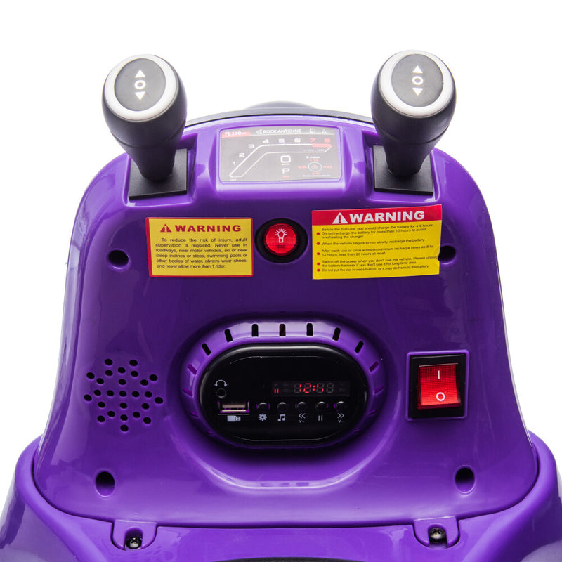 Kids Ride-On Bumper Car with Two-Handed Direction Control and Protective Bumper Strip Magic Cars 15