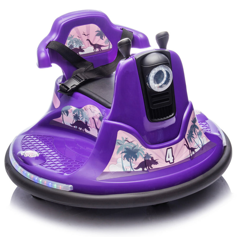 Kids Ride-On Bumper Car with Two-Handed Direction Control and Protective Bumper Strip Magic Cars 7