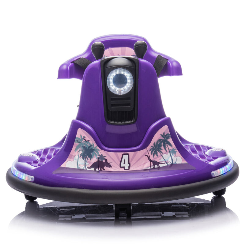 Kids Ride-On Bumper Car with Two-Handed Direction Control and Protective Bumper Strip Magic Cars 8