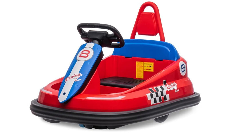 6V Electric Ride-On Bumper Car for Toddlers with 2 Speeds and Lights Magic Cars 0