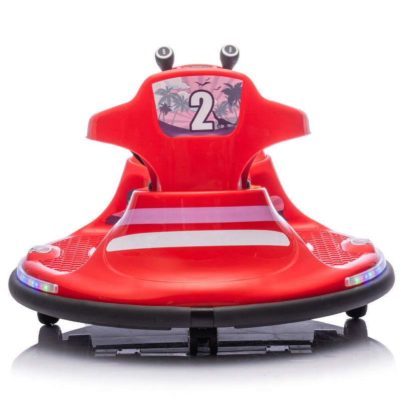 Kids Ride-On Bumper Car with 360-Degree Rotation and 0.75 MPH Speed Magic Cars 11
