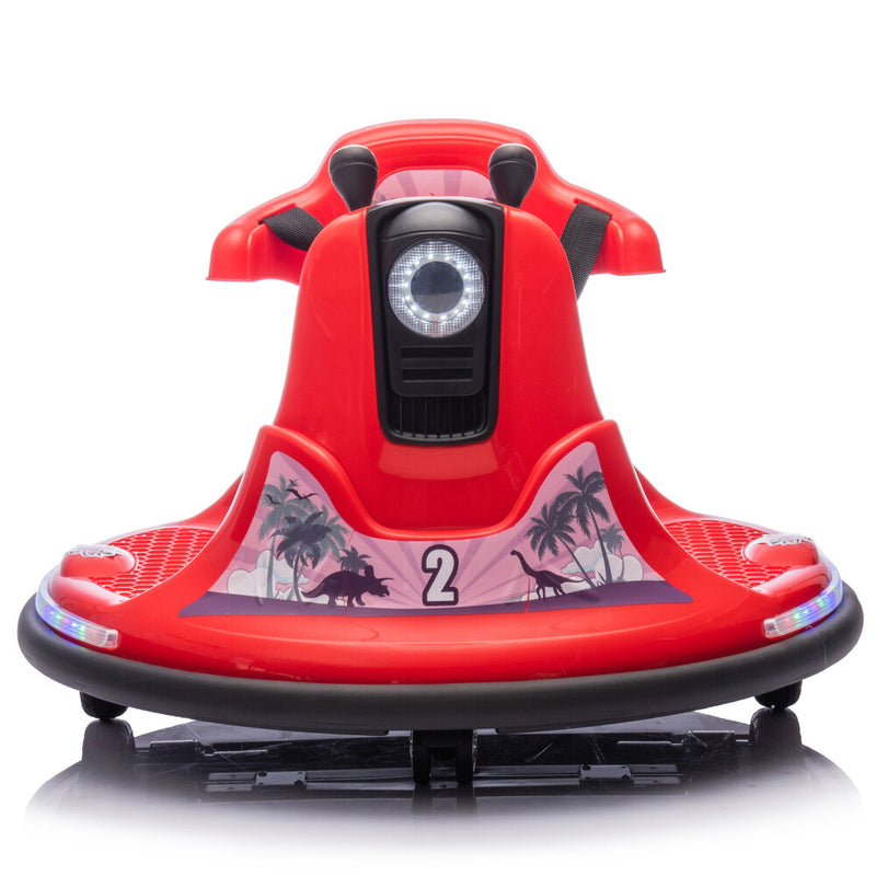 Kids Ride-On Bumper Car with 360-Degree Rotation and 0.75 MPH Speed Magic Cars 7