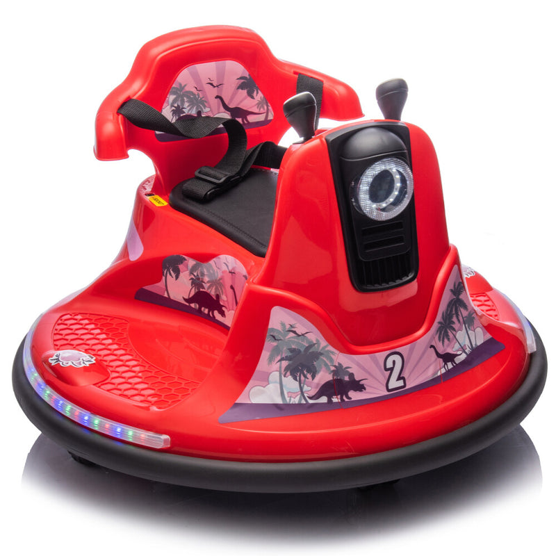 Kids Ride-On Bumper Car with 360-Degree Rotation and 0.75 MPH Speed Magic Cars 8