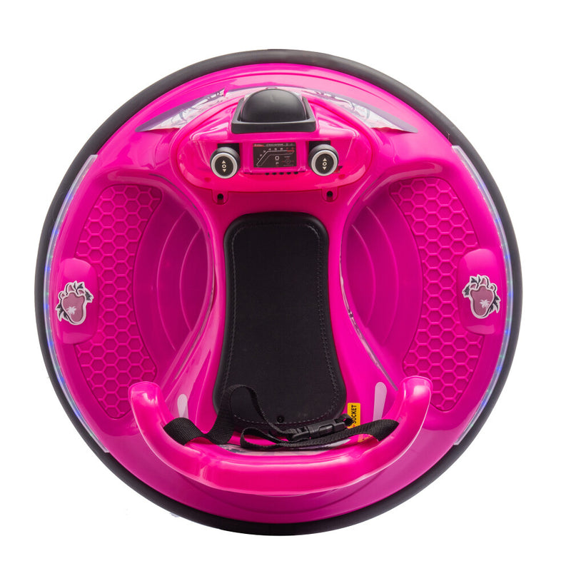 Kids Ride-On Bumper Car with Parent Remote Control and 360-Degree Rotation Two-Handed Switch Magic Cars 13