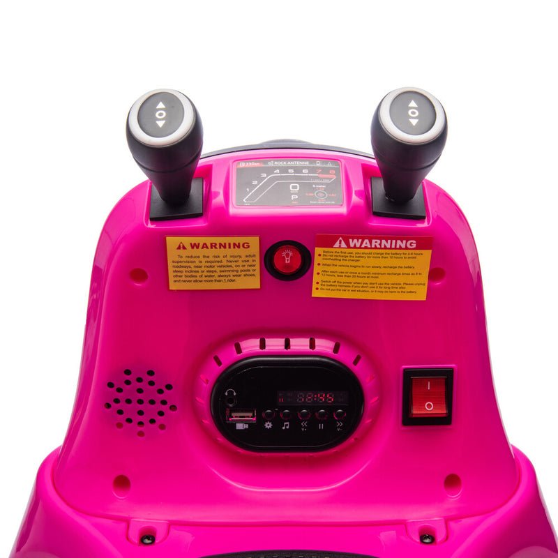Kids Ride-On Bumper Car with Parent Remote Control and 360-Degree Rotation Two-Handed Switch Magic Cars 14