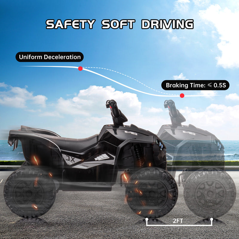 12V Battery-Powered Kids Ride-On Car with Remote Control, Music, and LED Lights Magic Cars 4