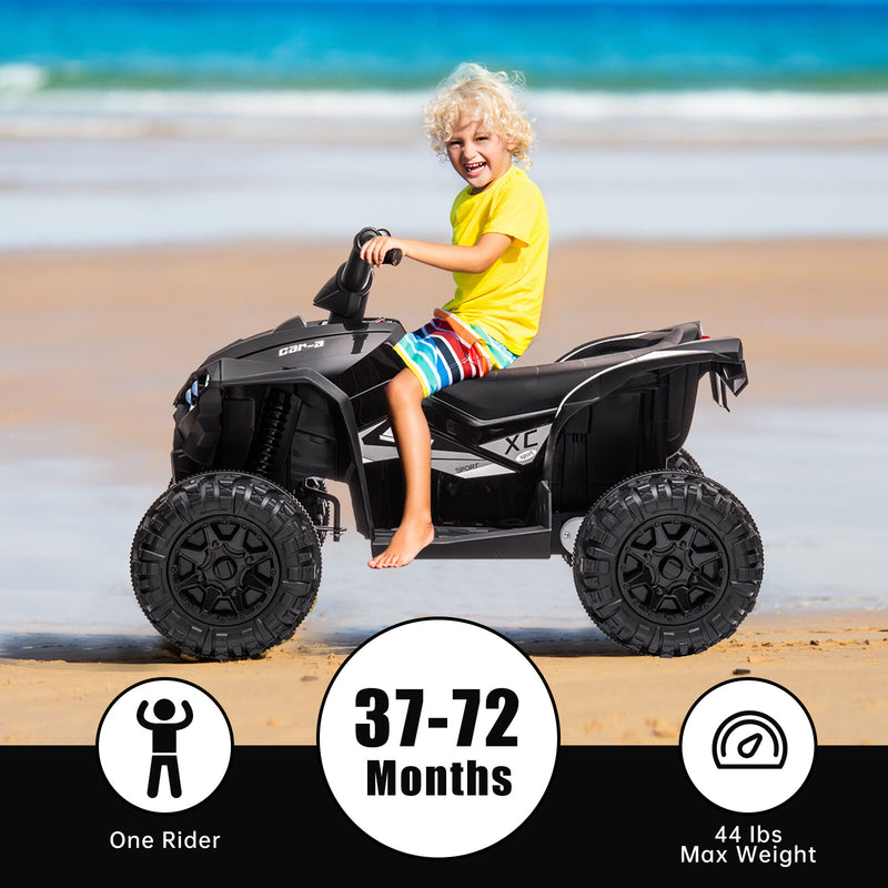 12V Battery-Powered Kids Ride-On Car with Remote Control, Music, and LED Lights Magic Cars 5