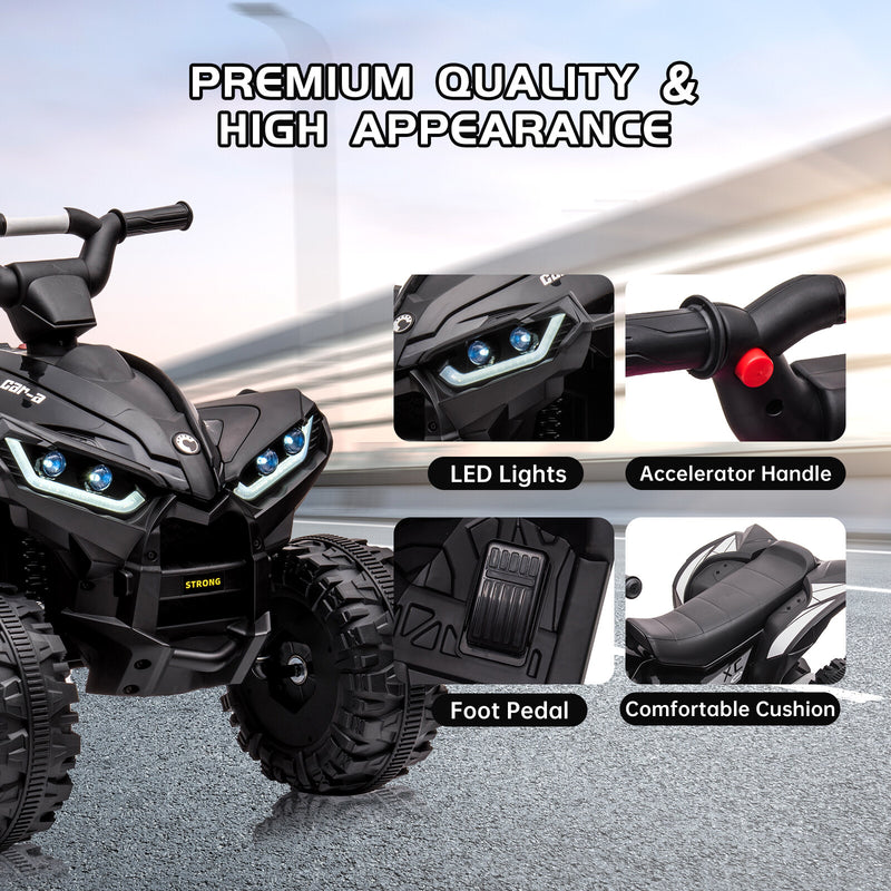 12V Battery-Powered Kids Ride-On Car with Remote Control, Music, and LED Lights Magic Cars 6