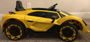 12V Battery-Powered Kids Ride-On Car with Remote Control Yellow Magic Cars 1