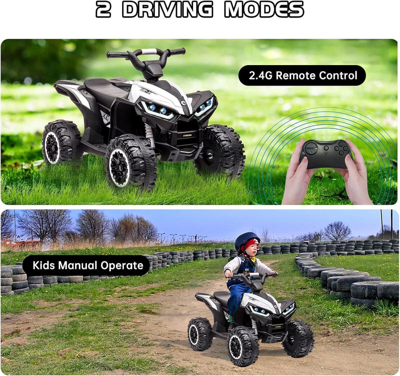 12V Electric Ride-On Car for Kids with 4 Wheels and Rechargeable Battery Magic Cars 2
