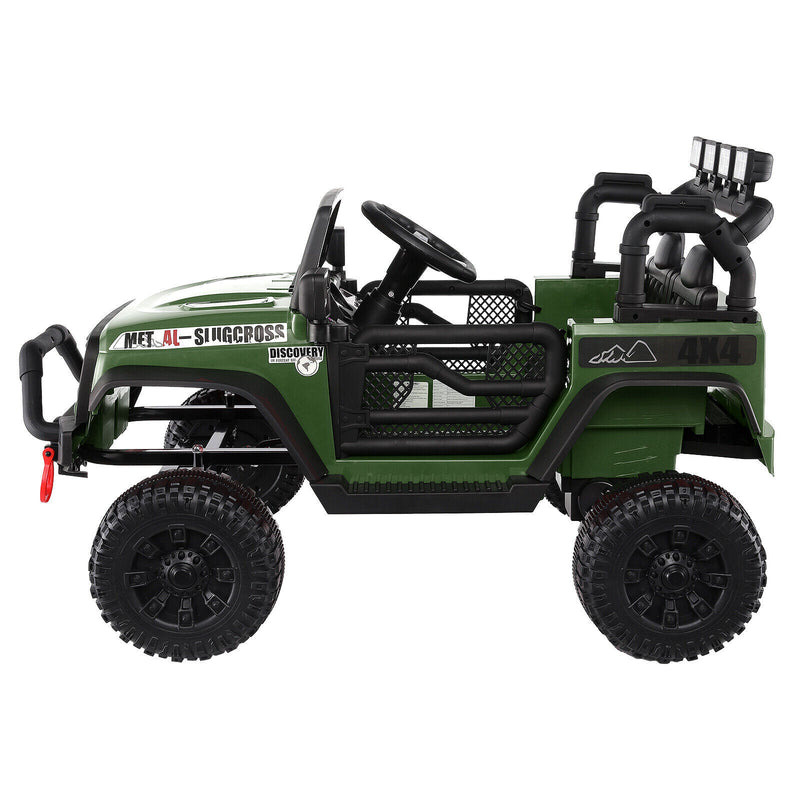 12V Kids Electric Ride-On Truck with Remote Control and 4 Wheels for Ages 3+ Magic Cars 2