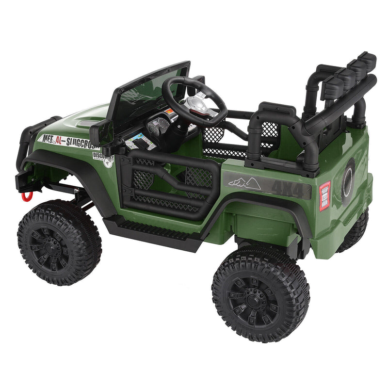 12V Kids Electric Ride-On Truck with Remote Control and 4 Wheels for Ages 3+ Magic Cars 3