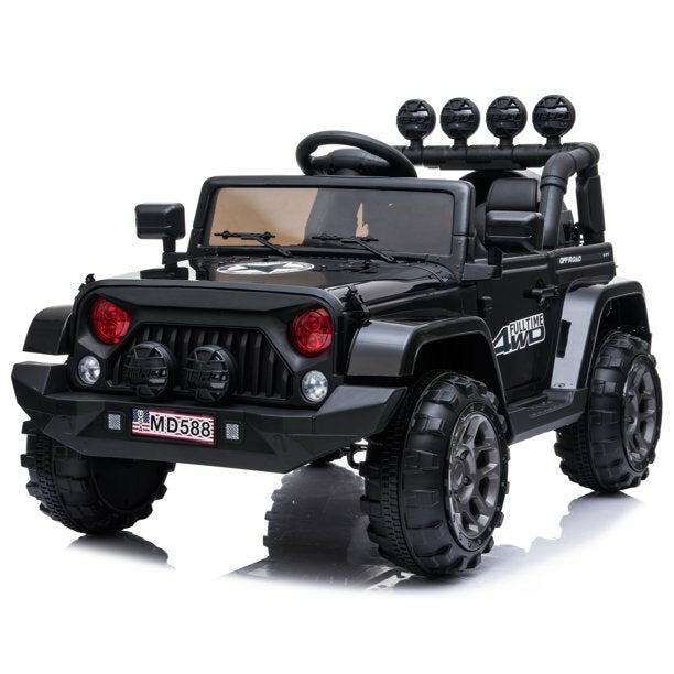 12V Kids Ride-On Electric Car with Remote Control, Dual Motors, USB Port, and LED Lights Magic Cars 0
