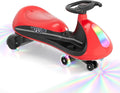 12V Electric Wiggle Ride-On Car for Kids Ages 3-8 with LED Lights and Bluetooth Music Magic Cars Variant 0