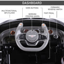 12V Licensed Bentley EXP12 Electric Ride-On Car for Kids in Black Magic Cars 5